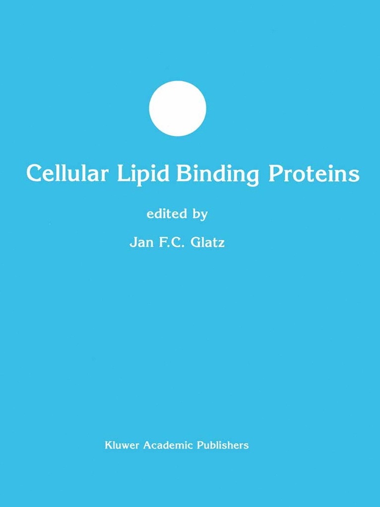 Jan Jansen - Cellular Lipid Binding Proteins, Inbunden