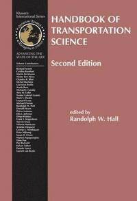 bokomslag Handbook of Transportation Science