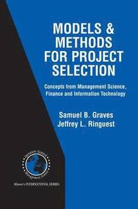 bokomslag Models & Methods for Project Selection