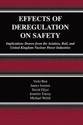 bokomslag Effects of Deregulation on Safety