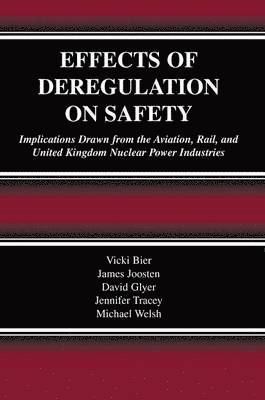 Effects of Deregulation on Safety 1