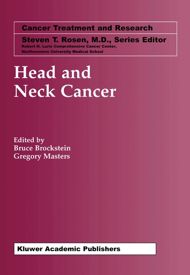 Bruce Brockstein, Gregory Masters - Head and Neck Cancer, Inbunden