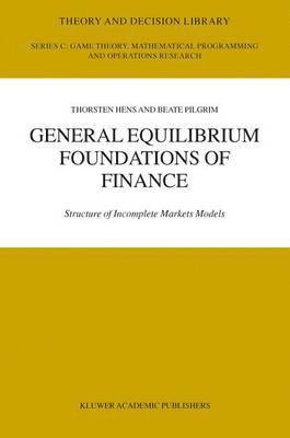 bokomslag General Equilibrium Foundations of Finance