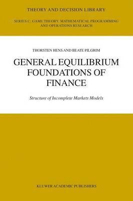 bokomslag General Equilibrium Foundations of Finance