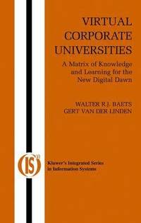 bokomslag Virtual Corporate Universities