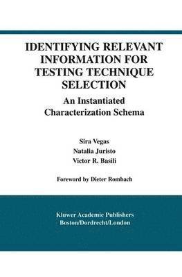 Identifying Relevant Information for Testing Technique Selection 1