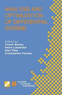 bokomslag Analysis and Optimization of Differential Systems