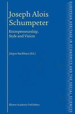 bokomslag Joseph Alois Schumpeter