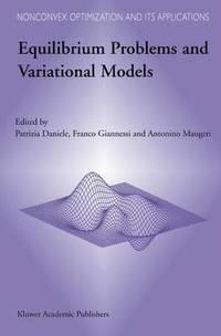 bokomslag Equilibrium Problems and Variational Models