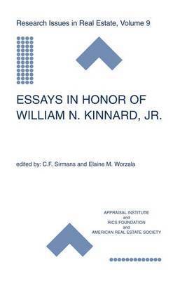 Essays in Honor of William N. Kinnard, Jr. 1