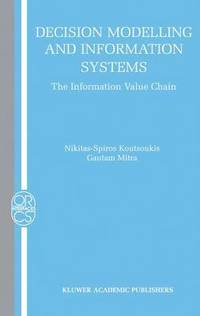 bokomslag Decision Modelling and Information Systems