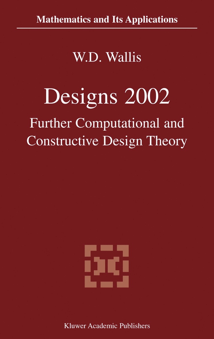 W.D. Wallis, W. D. Wallis - Designs 2002, Inbunden