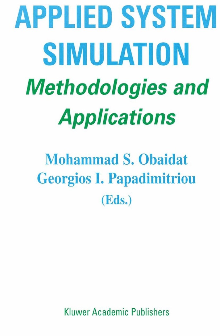 Mohammad S. Obaidat, Georgios I. Papadimitriou - Applied System Simulation, Inbunden