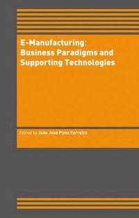 bokomslag E-Manufacturing: Business Paradigms and Supporting Technologies