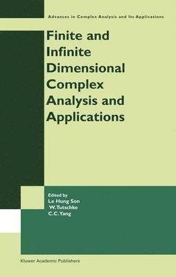 Finite or Infinite Dimensional Complex Analysis and Applications 1