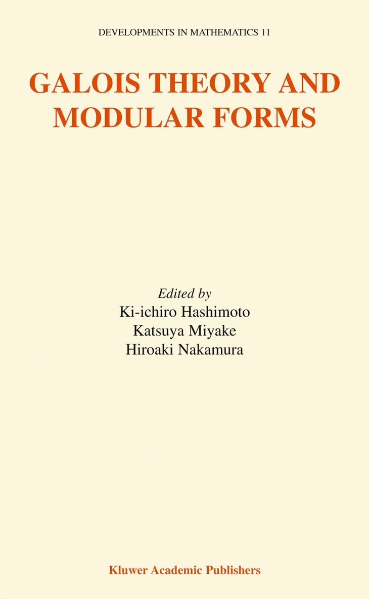 Galois Theory and Modular Forms 1