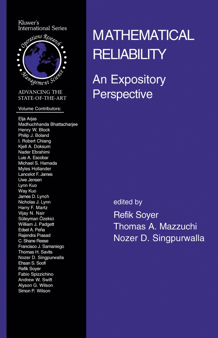 Mathematical Reliability: An Expository Perspective