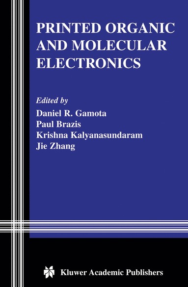 bokomslag Printed Organic and Molecular Electronics