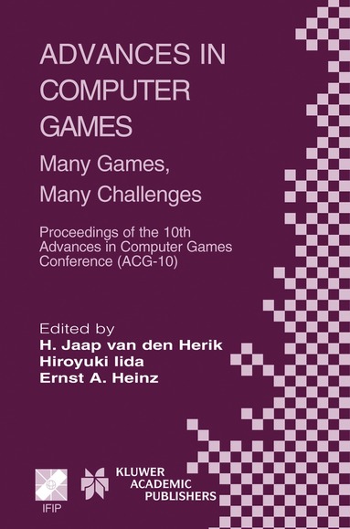 H. Jaap van den Herik, Hiroyuki Iida, Ernst A. Heinz - Advances in Computer Games, Inbunden