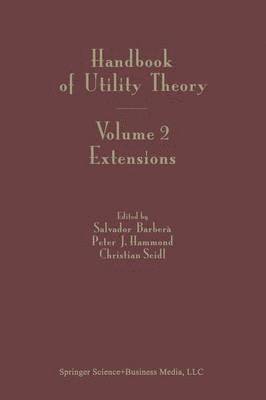 Handbook of Utility Theory 1