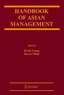 bokomslag Handbook of Asian Management