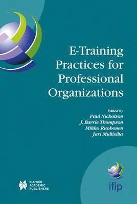 bokomslag E-Training Practices for Professional Organizations