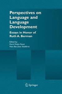 bokomslag Perspectives on Language and Language Development