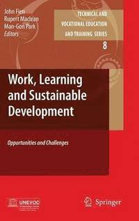 bokomslag Work, Learning and Sustainable Development
