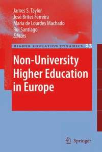 bokomslag Non-University Higher Education in Europe