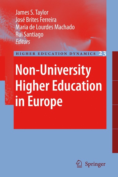 bokomslag Non-University Higher Education in Europe