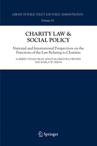 bokomslag Charity Law & Social Policy