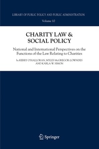 bokomslag Charity Law & Social Policy