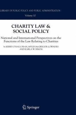 Charity Law & Social Policy 1