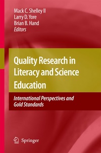 bokomslag Quality Research in Literacy and Science Education