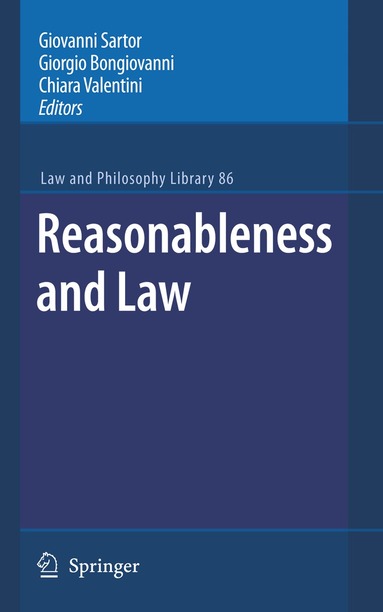 Giorgio Bongiovanni, Giovanni Sartor, Chiara Valentini - Reasonableness and Law, Inbunden