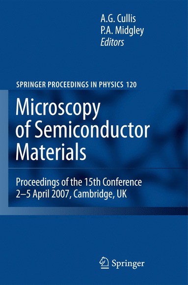 bokomslag Microscopy of Semiconducting Materials 2007