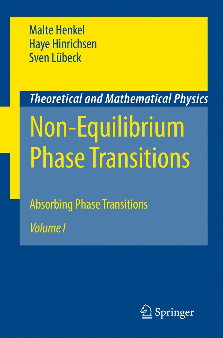 Non-Equilibrium Phase Transitions 1