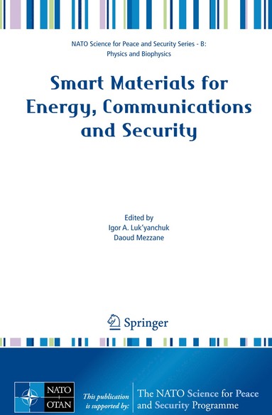 bokomslag Smart Materials for Energy, Communications and Security