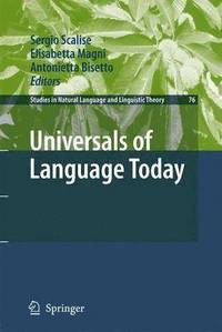 bokomslag Universals of Language Today