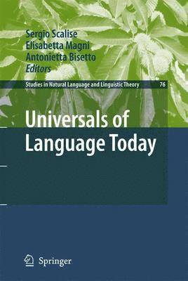 Universals of Language Today 1