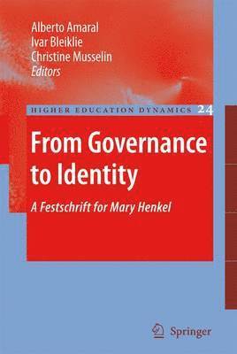 bokomslag From Governance to Identity