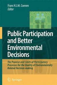 bokomslag Public Participation and Better Environmental Decisions
