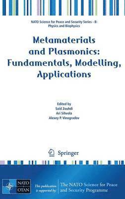 Said Zouhdi, Ari Sihvola, Alexey P. Vinogradov - Metamaterials and Plasmonics: Fundamentals, Modelling, Applications, Inbunden