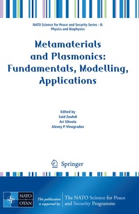 bokomslag Metamaterials and Plasmonics: Fundamentals, Modelling, Applications