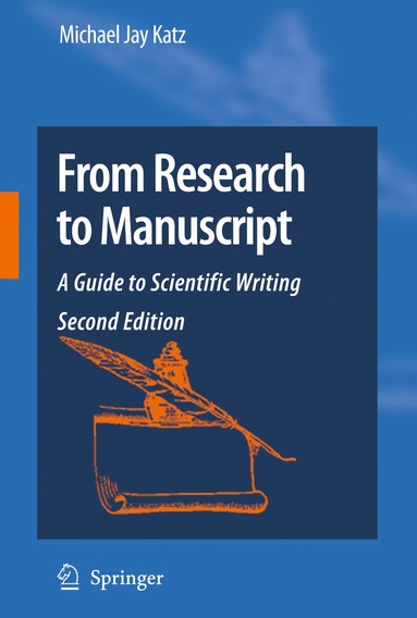 bokomslag From Research to Manuscript