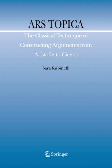Sara Rubinelli - Ars Topica, Inbunden