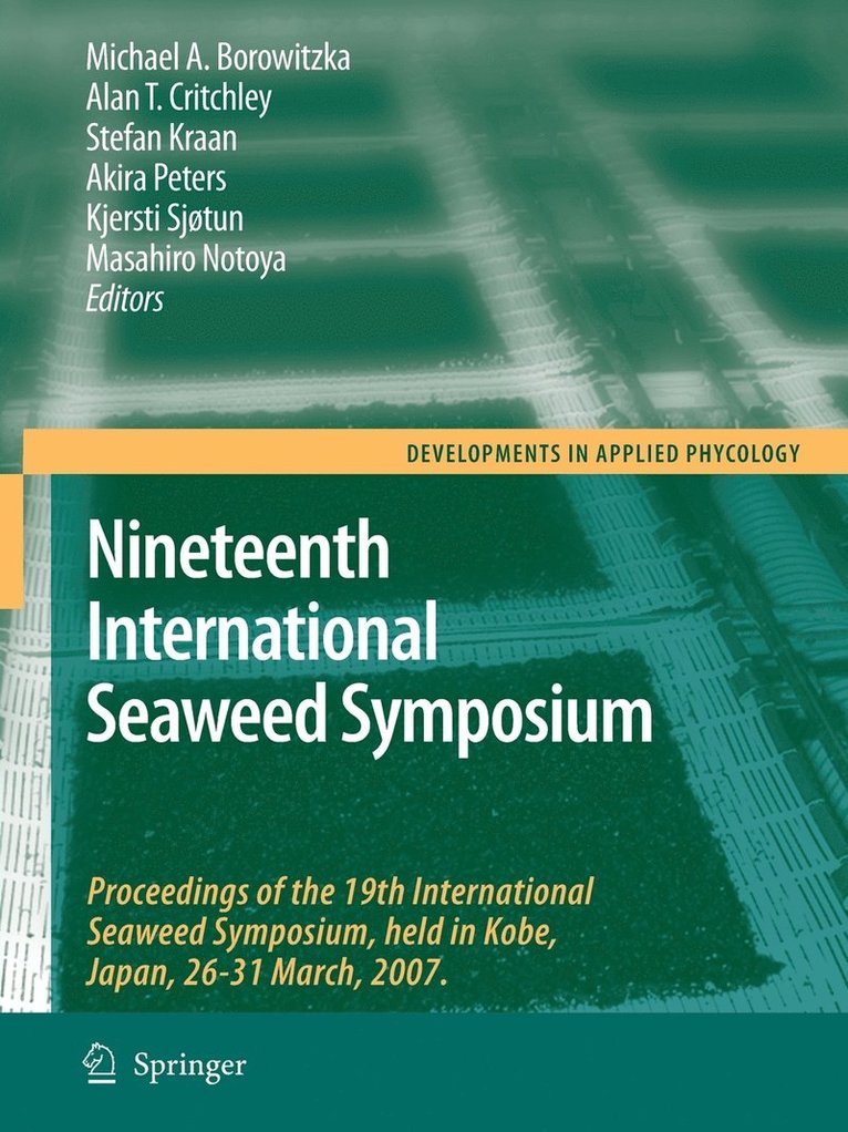 Nineteenth International Seaweed Symposium 1