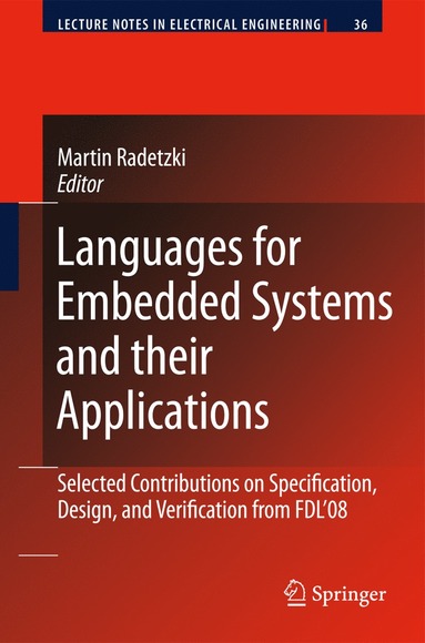 bokomslag Languages for Embedded Systems and their Applications