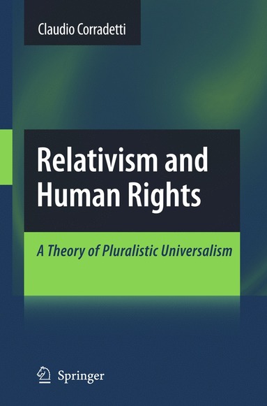 bokomslag Relativism and Human Rights