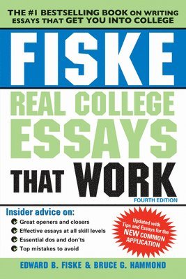 bokomslag Fiske, E: Fiske Real College Essays That Work